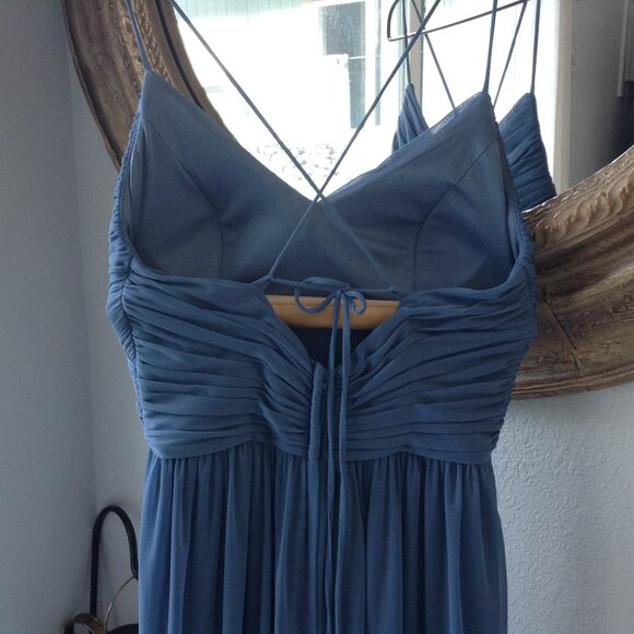 ⭐DB STUDIO CELEBRATE BRIDESMAID DRESS in Cornflower Blue, size 4⭐ - Picture 6 of 9